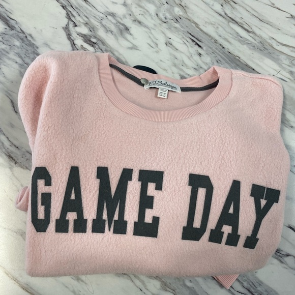 NWT Game Day Sweater in blush - Picture 3 of 3